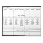 Wekelijkse Emotion Calendar V2 - Personaliseren Notitieblok (Voorkant)