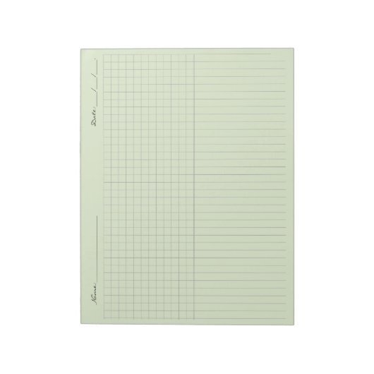Wekelijkse Gewoonte Tracker, Takenlijst, Printbare Notitieblok (Linkerzijde)