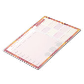 Wekelijkse herfst herfst van de Planner Notitieblok (Schuin)