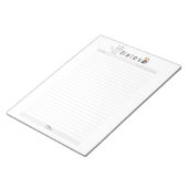 Wekelijkse kat Notespad Notitieblok (Schuin)