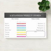 Wekelijkse klusjes voor kinderen Post-It-notities Post-it® Notes (Kantoor)