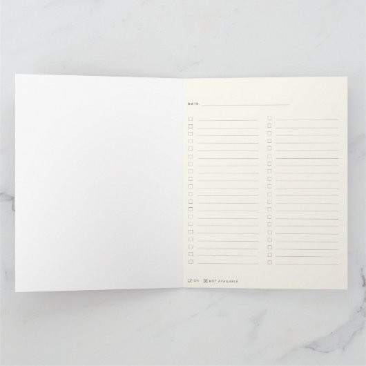 Wekelijkse maaltijdplanner + winkellijst Kaart dow (Binnen)