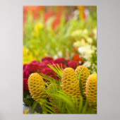 Wekelijkse markt voor groenten en fruit op vrijdag poster (Voorkant)