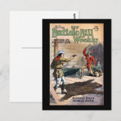 Wekelijkse nieuwe buffelrekening nr. 74 1914 briefkaart (Voorkant / Achterkant)