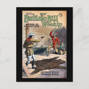 Wekelijkse nieuwe buffelrekening nr. 74 1914 briefkaart