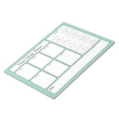 Wekelijkse Planner 2026 Kalender Dagelijks om elke Notitieblok (Schuin)