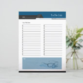 Wekelijkse planner en takenlijst sjabloon (Staand voorkant)