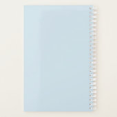 Wekelijkse planner met grote ideeën waar ik van ho (Achterkant)