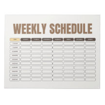 Wekelijkse planner minimale beige raster
