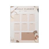 Wekelijkse planner notitieblok (Linkerzijde)