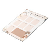 Wekelijkse planner notitieblok (Schuin)
