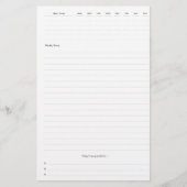 Wekelijkse Planner Pagew (Voorkant)