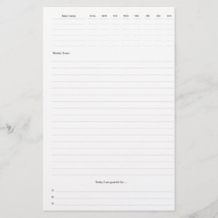 Wekelijkse Planner Pagew