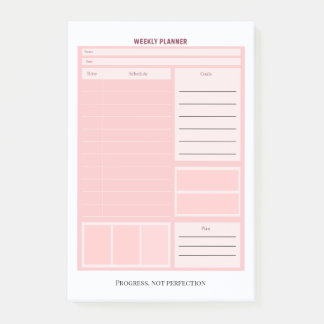 Wekelijkse planner post-it® notes