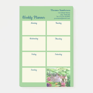 Wekelijkse planner Rydal Mount William Wordsworth- Post-it® Notes