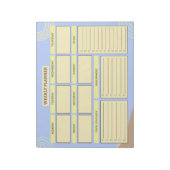 Wekelijkse Planner | Student & Docent Organizer Notitieblok (Linkerzijde)