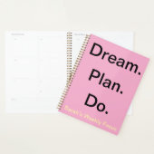 Wekelijkse Planner voor Vrouwen - Custom Motivatie (Display)