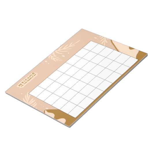 Wekelijkse Routine Trackers Notitieblok (Schuin)