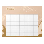 Wekelijkse Routine Trackers Notitieblok (Voorkant)