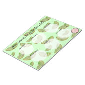 Wekelijkse Takenlijst, Kawaii Kiwi Schijf Notitieblok (Schuin)