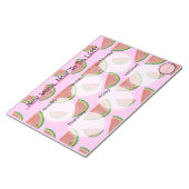 Wekelijkse Takenlijst, Kawaii Watermeloenschijf Notitieblok (Schuin)