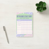 Wekelijkse Tracker Post-it® Notes (Kantoor)