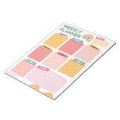 weken todo-lijst Minimalistische planner organizer Notitieblok (Schuin)