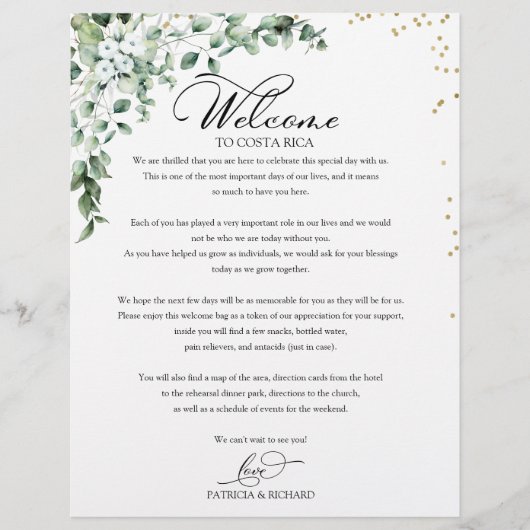 Wekendbruiloft voor gasten (Voorkant)