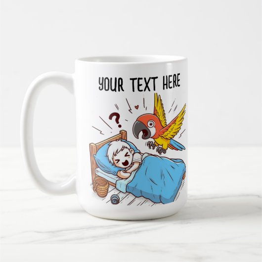 WEKKEP ARA PARROT KOFFIEMOK (Links)