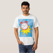 Wekker afgaand t-shirt (Voorkant volledig)
