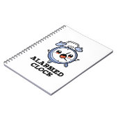 Wekker Grappige Wekker Grappenmakerij Notitieboek (Linkerzijde)