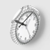 wekker ronde klok (Hoek)