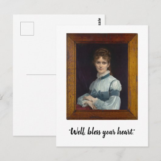 "Wel, zegen je hart" Grappig Briefkaart (Voorkant / Achterkant)