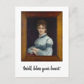 "Wel, zegen je hart" Grappig Briefkaart (Voorkant)