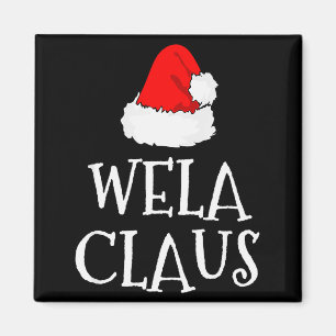 Wela Claus Kerstman Kerst Slaapanzug Familie Match Magneet
