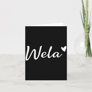 Wela Schattig Hart Grappige Oma Moederdag Kaart