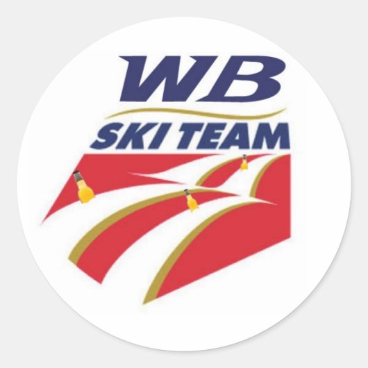 Welch Belch Ronde Sticker (Voorkant)