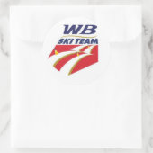 Welch Belch Ronde Sticker (Tas)
