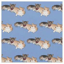 Welch Corgis Stof