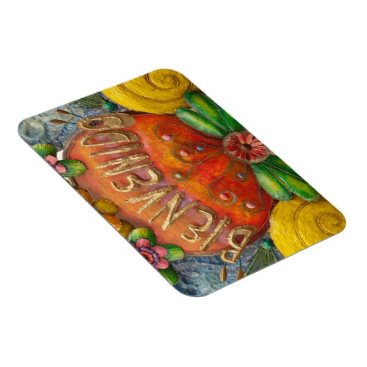 Welcom-teken in het Spaans, Mexico Magneet (Rechterzijde)