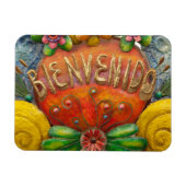 Welcom-teken in het Spaans, Mexico Magneet (Horizontaal)