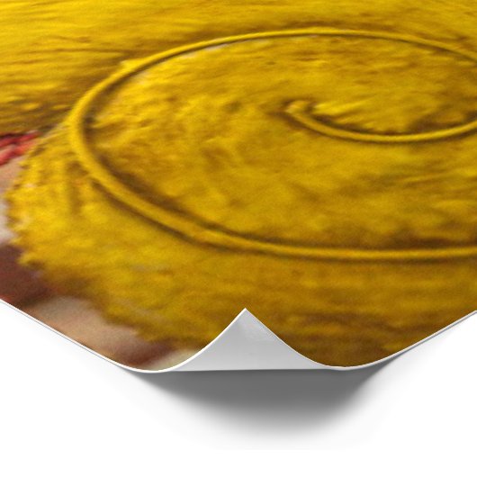 Welcom-teken in het Spaans, Mexico Poster (Hoek)