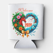 Welcome 2026 blikjeskoeler (Voorkant)