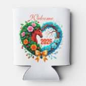 Welcome 2026 blikjeskoeler (Achterkant)