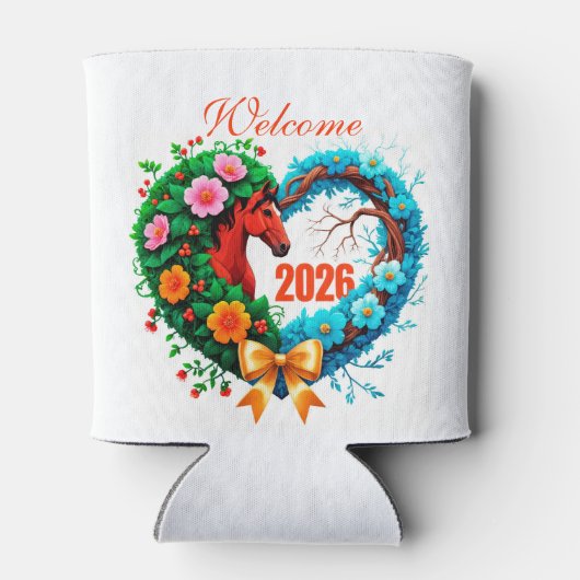 Welcome 2026 blikjeskoeler (Achterkant)