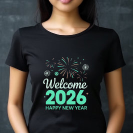 Welcome 2026 Happy New Year T-Shirt