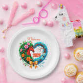 Welcome 2026 papieren bordje (Feest)