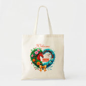 Welcome 2026 tote bag (Voorkant)