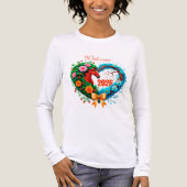 Welcome 2026 Tri-Blend shirt (Voorkant volledig)