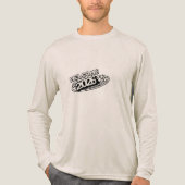 Welcome 2026Thank You 2025 Long Sleeve customiza|  Tri-Blend Shirt (Voorkant volledig)
